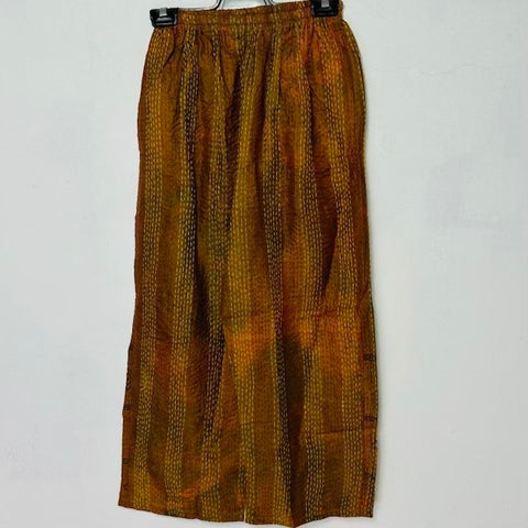 Silk Overstitched Pants – Sunset (S/M)