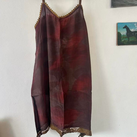 Silk Singlet Dress – Painter (L)