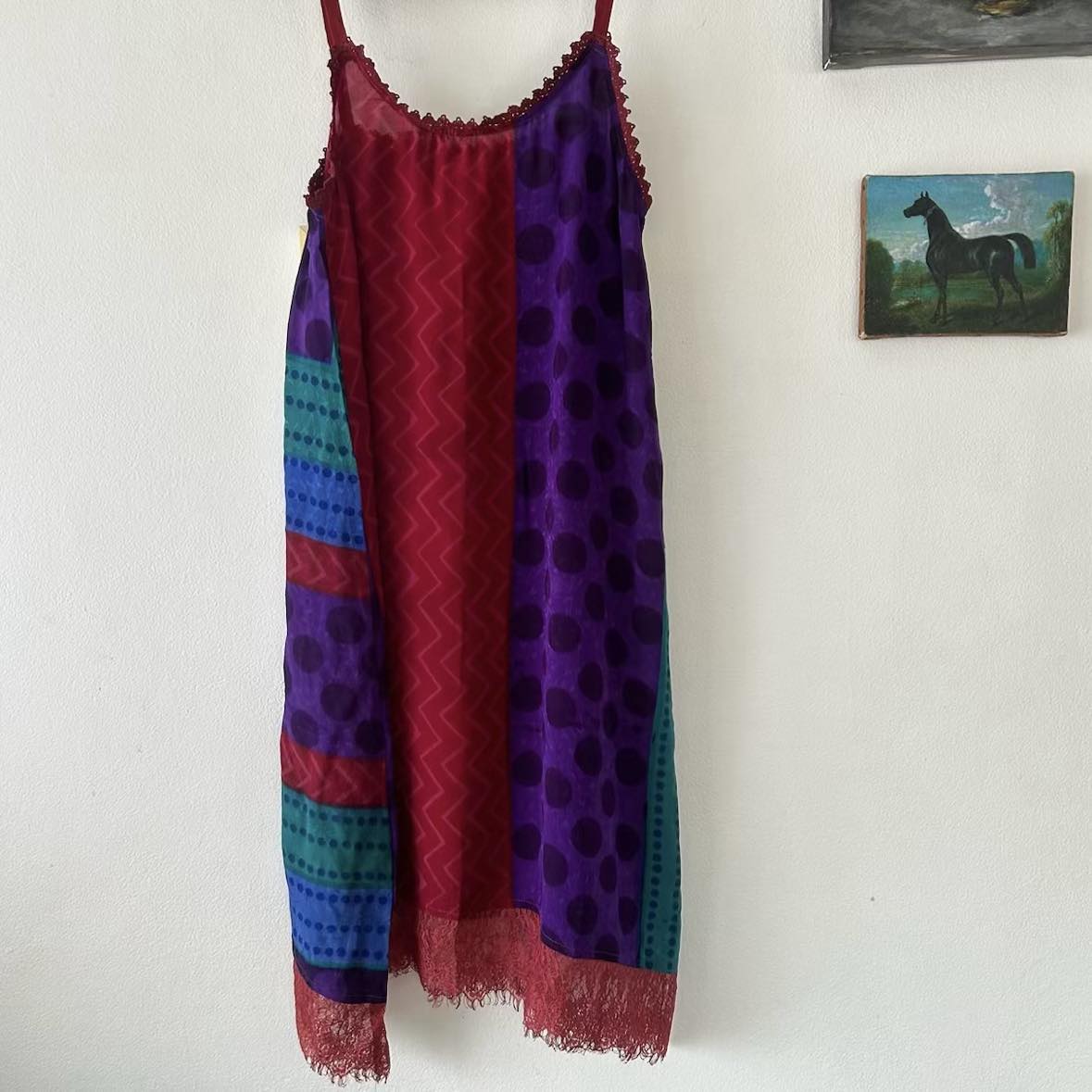 Silk Singlet Dress – Violetta (M)