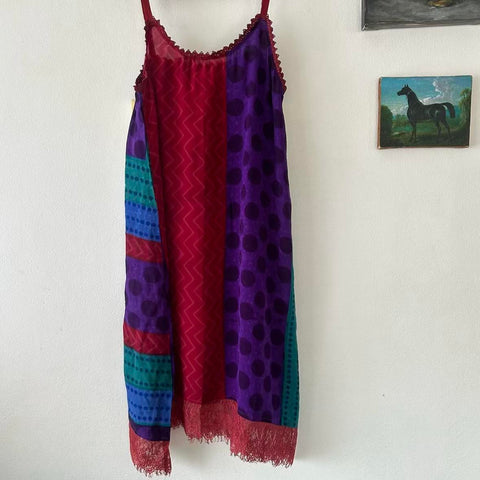 Silk Singlet Dress – Violetta (M)