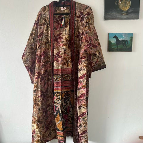 Mid Silk Kimono – May