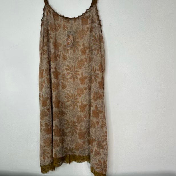 Silk Singlet Dress – Bloom (XL)