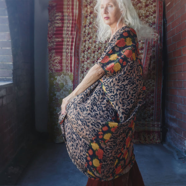 Silk Cape – Marigolds