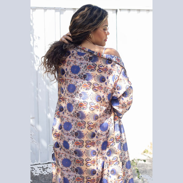 Cotton Kimono – Blue