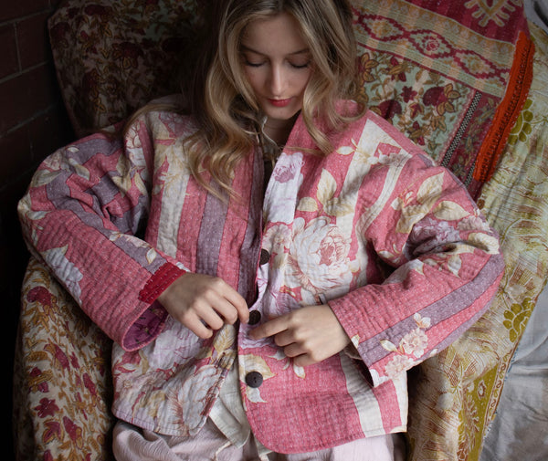 Short Kantha Jacket – Cosima