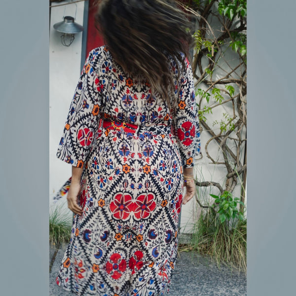Cotton Kimono – Red