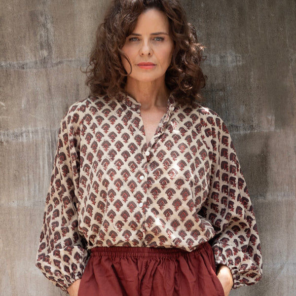 Cotton Shirt – Lotus