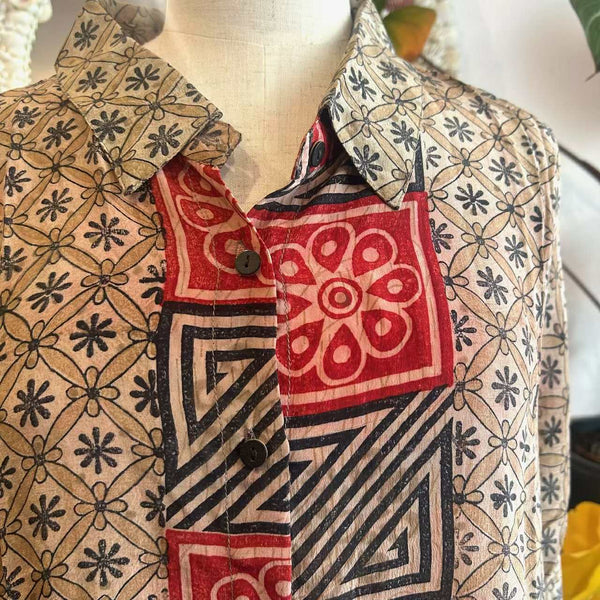 Daisy Silk Shirt – Raya