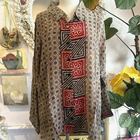 Daisy Silk Shirt – Raya