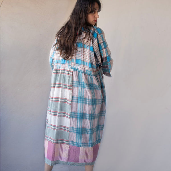 Cotton Nelly Dress – Blue