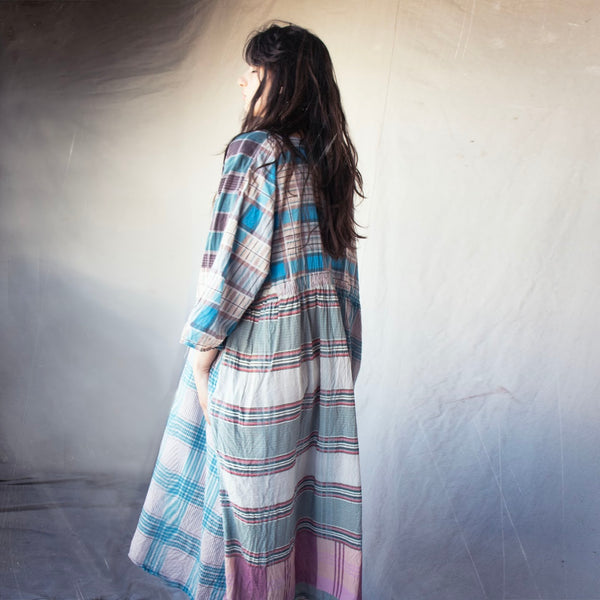 Cotton Nelly Dress – Blue