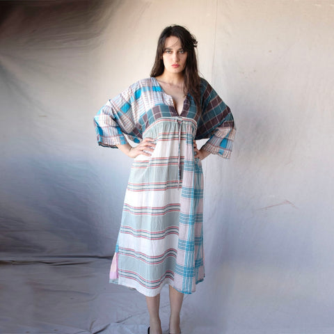 Cotton Nelly Dress – Blue