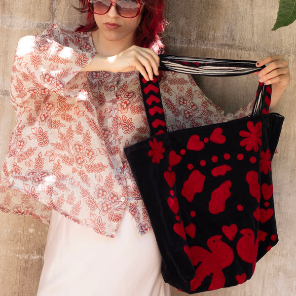 Silk Bella Shirt – Pomegranate