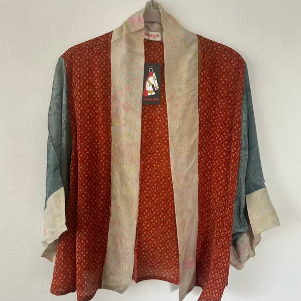 Short Silk Kimono – Leah