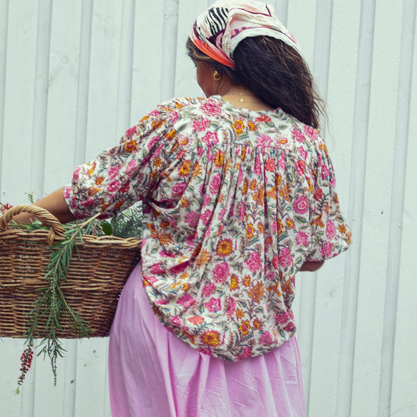 Cotton Floral Shirt – Daisy