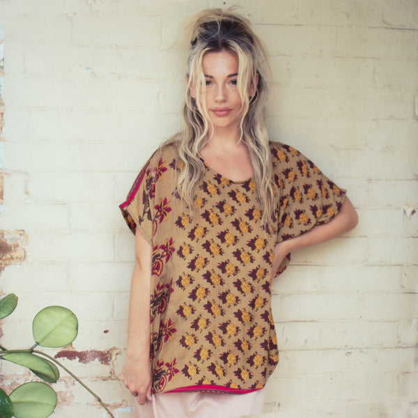Button Back Top – Sunday