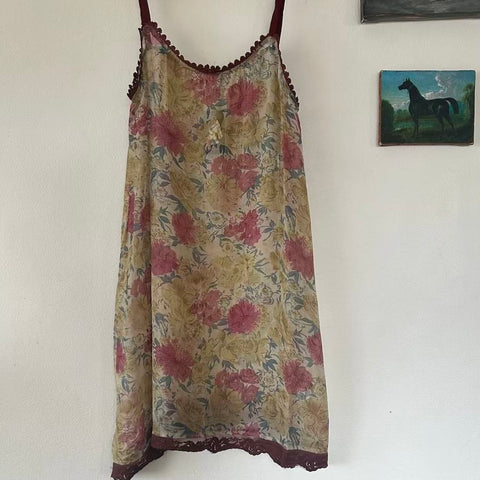 Silk Singlet Dress – Allira (L)