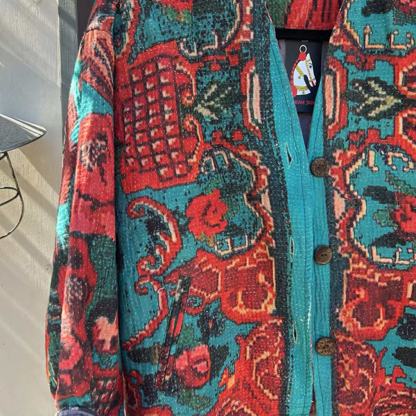Frida Jacket - Turquoise