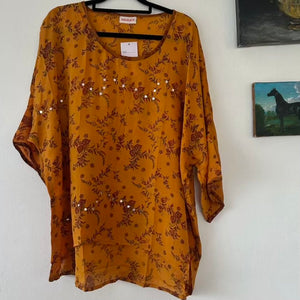 21 Silk Top – Ginger