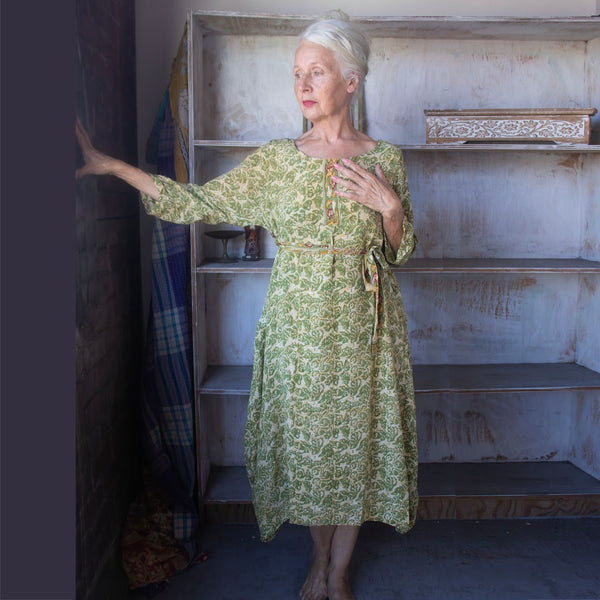 Silk Balloon Dress – Ava