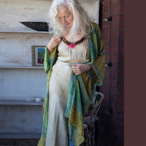 Long Silk Kimono – Tropicana
