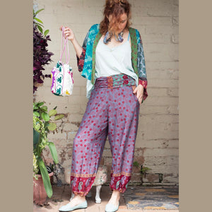 Silk Harem Pants – Iris