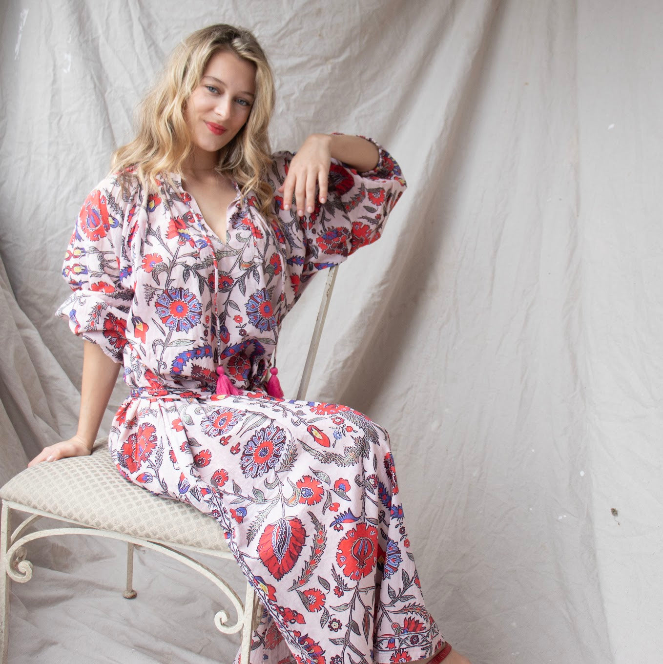 Frida Dress – Blush
