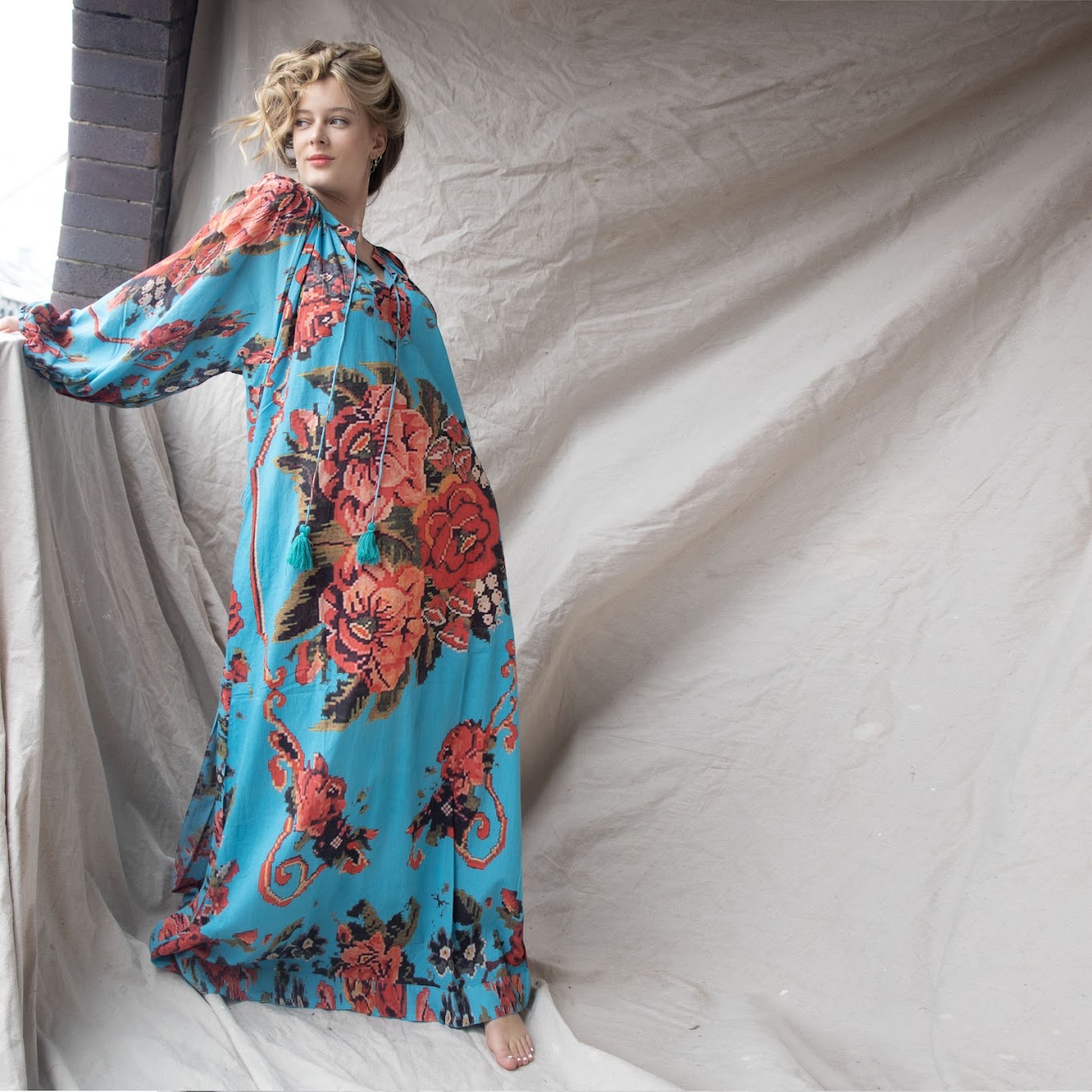 Frida Dress – Sky