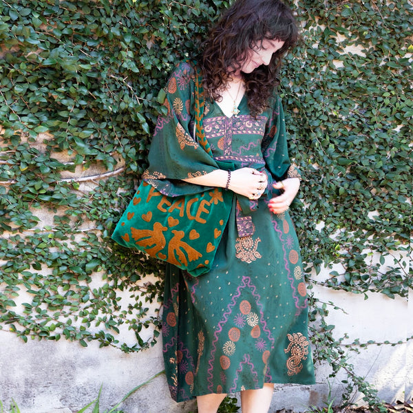 Kimono Dress – Forest