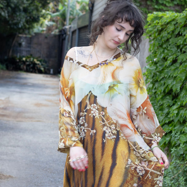 Silk Love Dress – Tiger