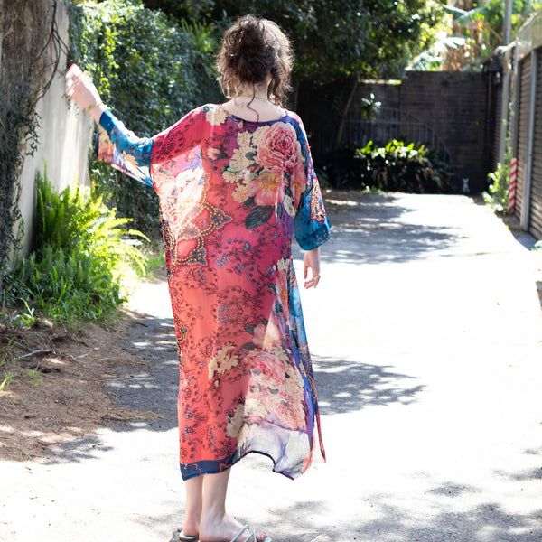 Silk Love Dress – Rosy