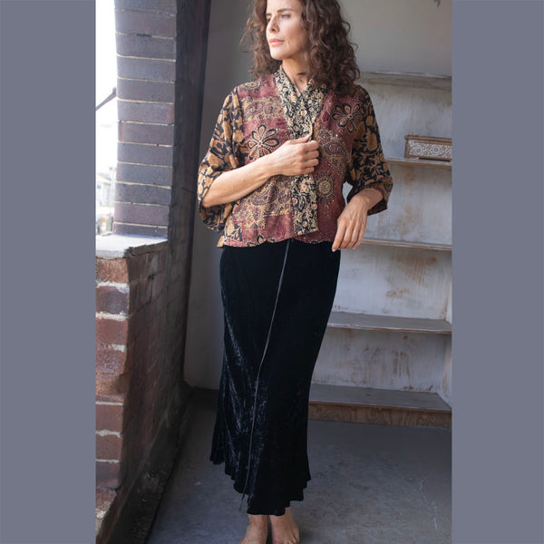 Velvet Skirt – Black