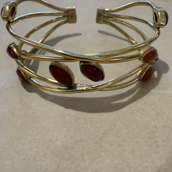 Amber Bracelet - Gold