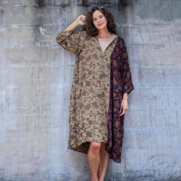 Silk Ida Dress – Gia (XL)
