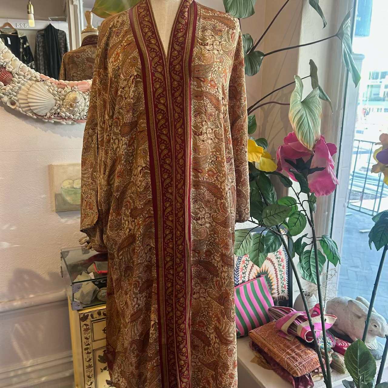 Long Silk Kimono – May