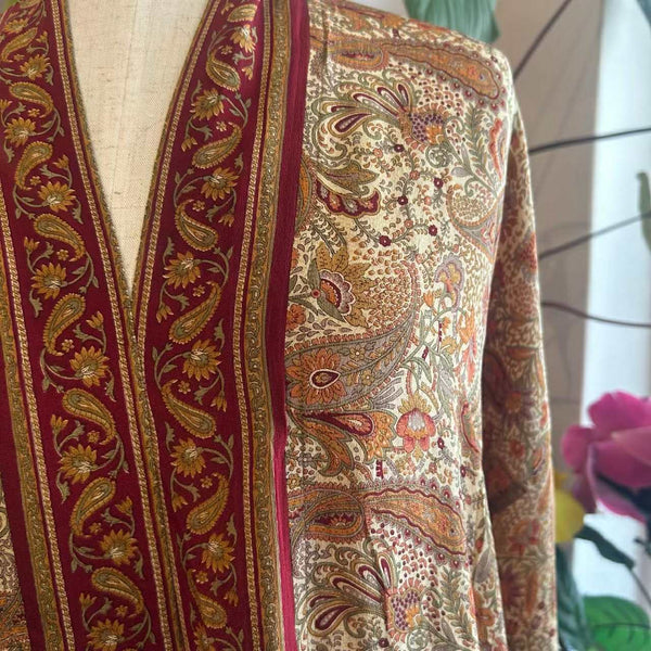 Long Silk Kimono – May