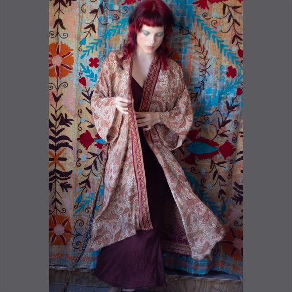 Long Silk Kimono – May