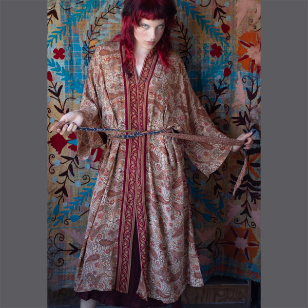 Long Silk Kimono – May