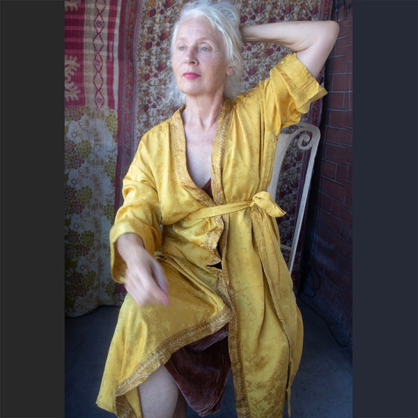 Long Silk Kimono – Sunshine