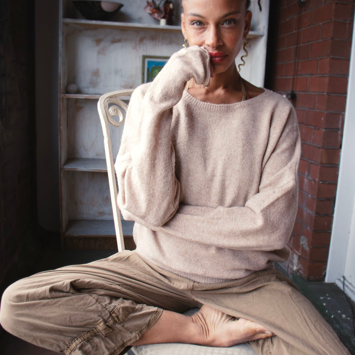 Cosy Jumper – Oat