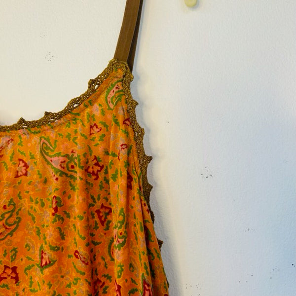 Silk Slip Dress – Watermelon (XL)