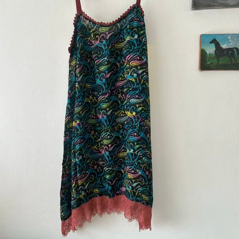 Silk Singlet Dress – Twyla (M)