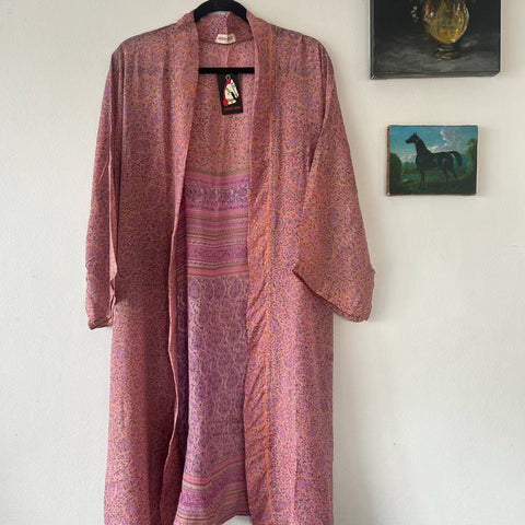 Mid Silk Kimono – Dusk