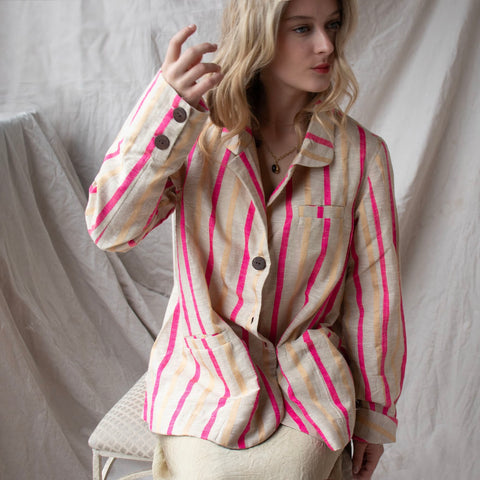 Cotton Riding Jacket – Candy