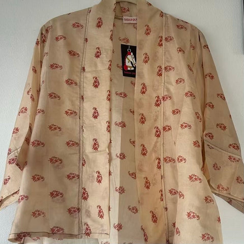 Short Silk Kimono – Shell