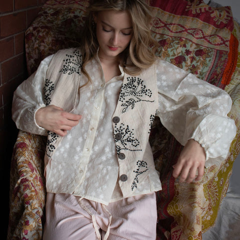 Cotton Shirt – Alabaster