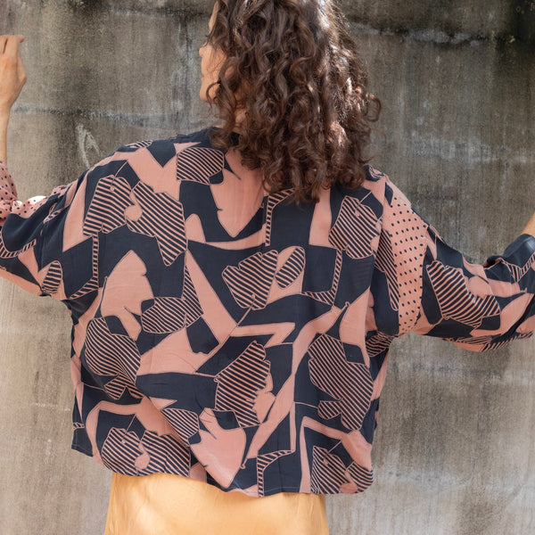 Silk Bella Shirt – Geo