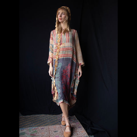 Balloon Dress – Stripes (M)