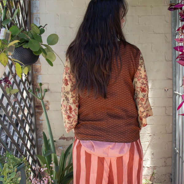 Short Silk Kimono – Tapestry