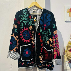 Velvet Peace Jacket – Black